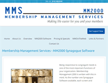 Tablet Screenshot of mm2000.net